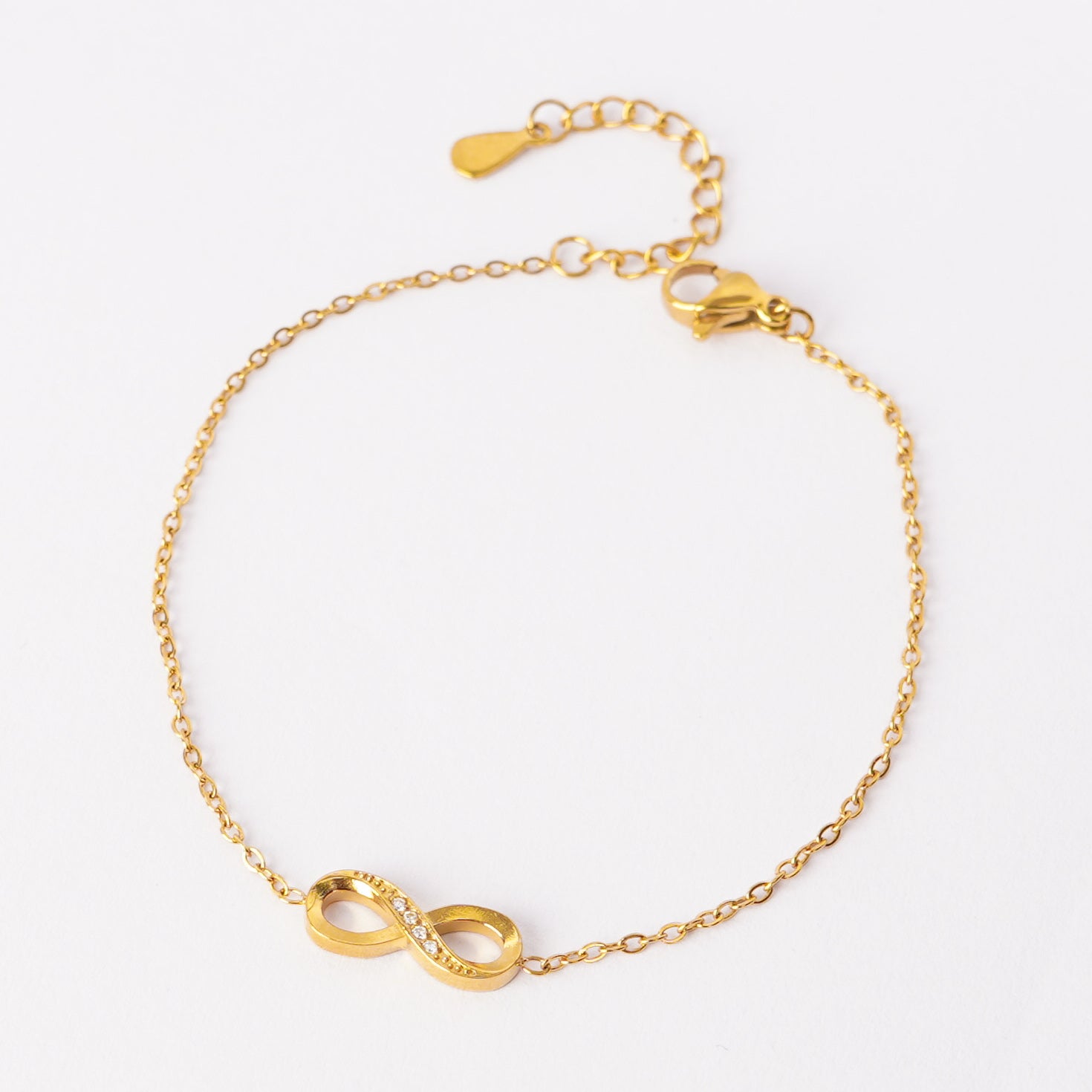 Infinity Love Gold Bracelet