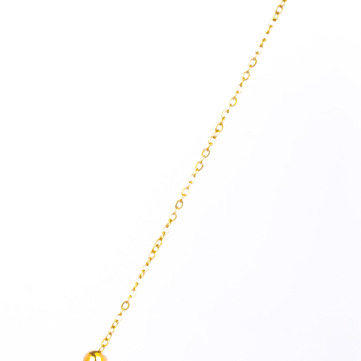 Golden Evil Eye Charm Necklace