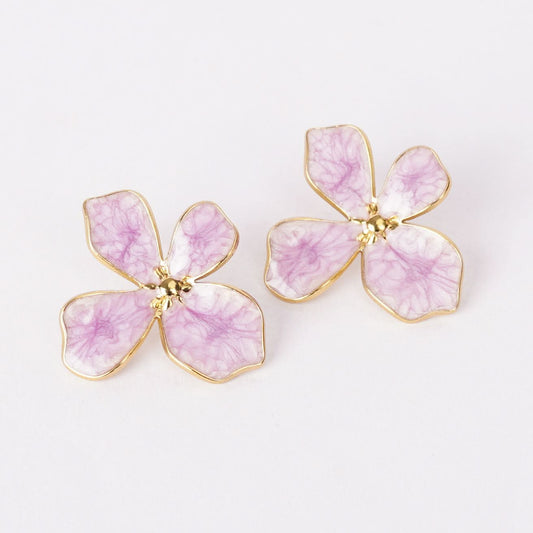 Lavender Bloom Earrings