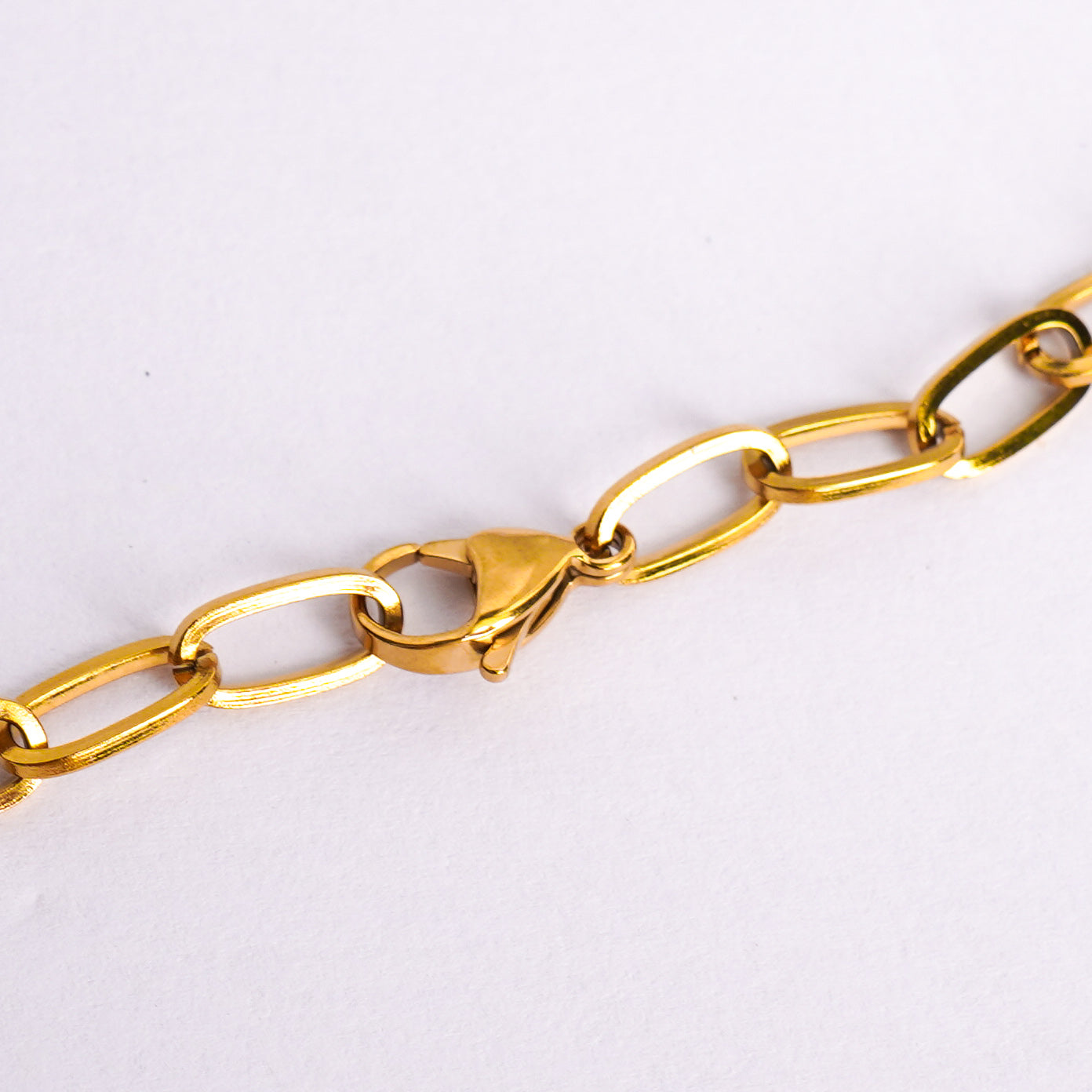 Golden Link Chain Necklace