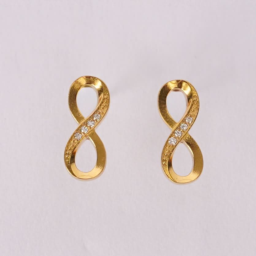 Minimal Gold Hoop Combo