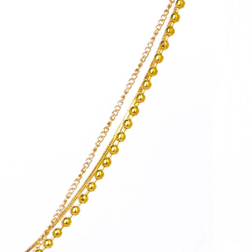 Modern Gold Fashion Necklace
