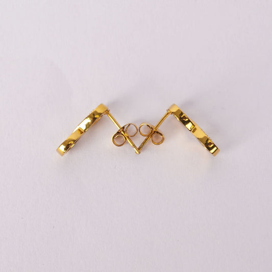 Minimal Gold Hoop Combo