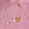Ocean Pearl Charm Bracelet