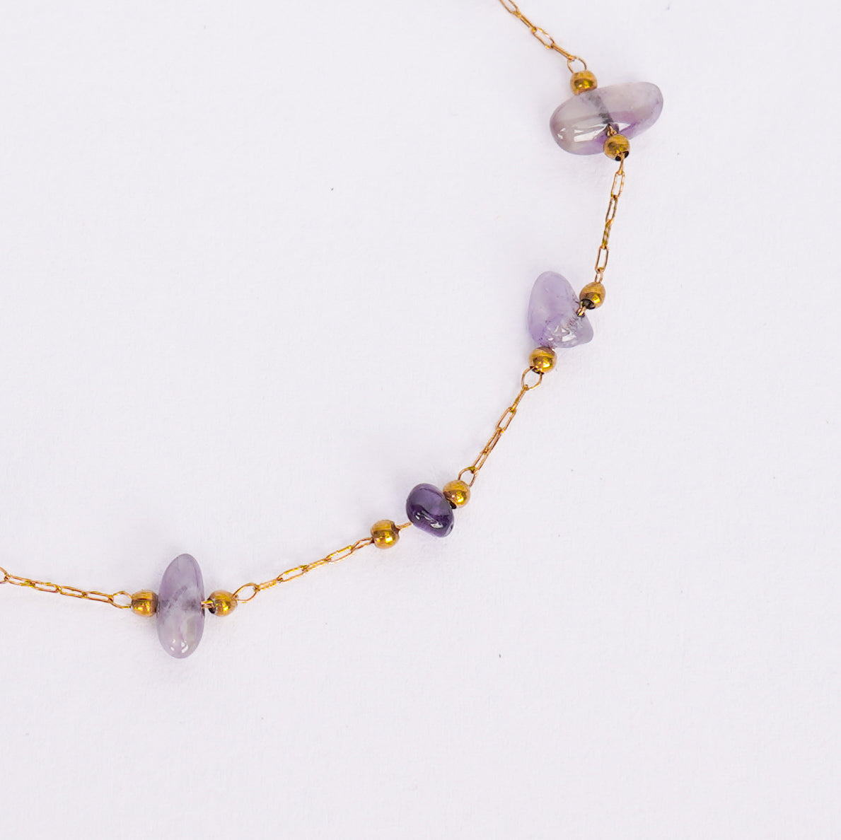 Amora Violet Bead Luxe Bracelet