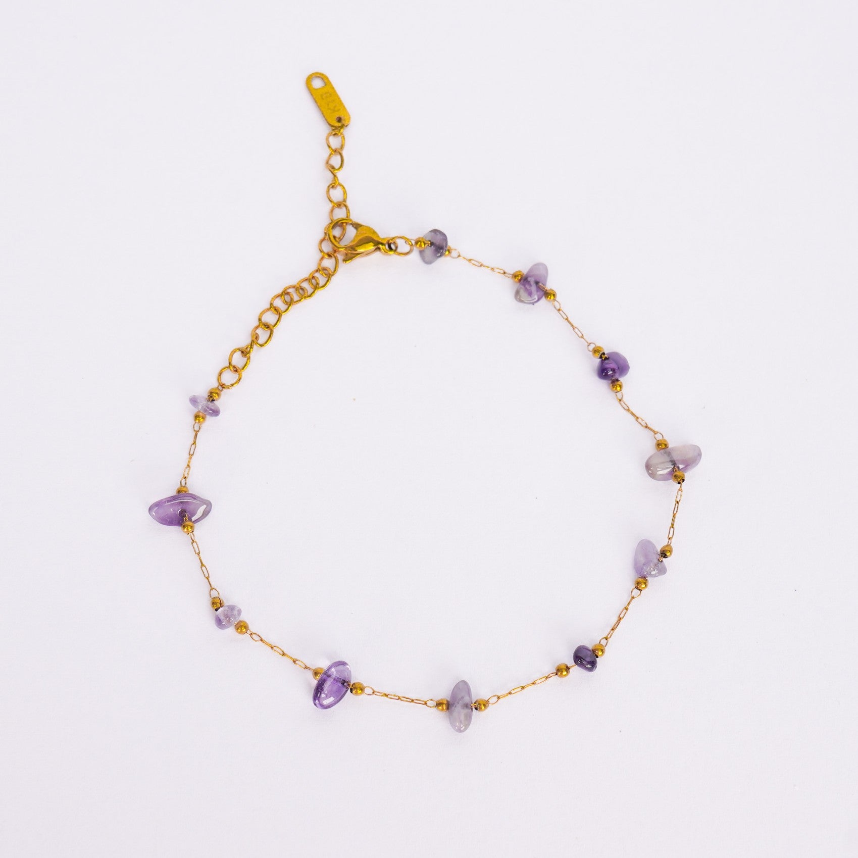 Amora Violet Bead Luxe Bracelet