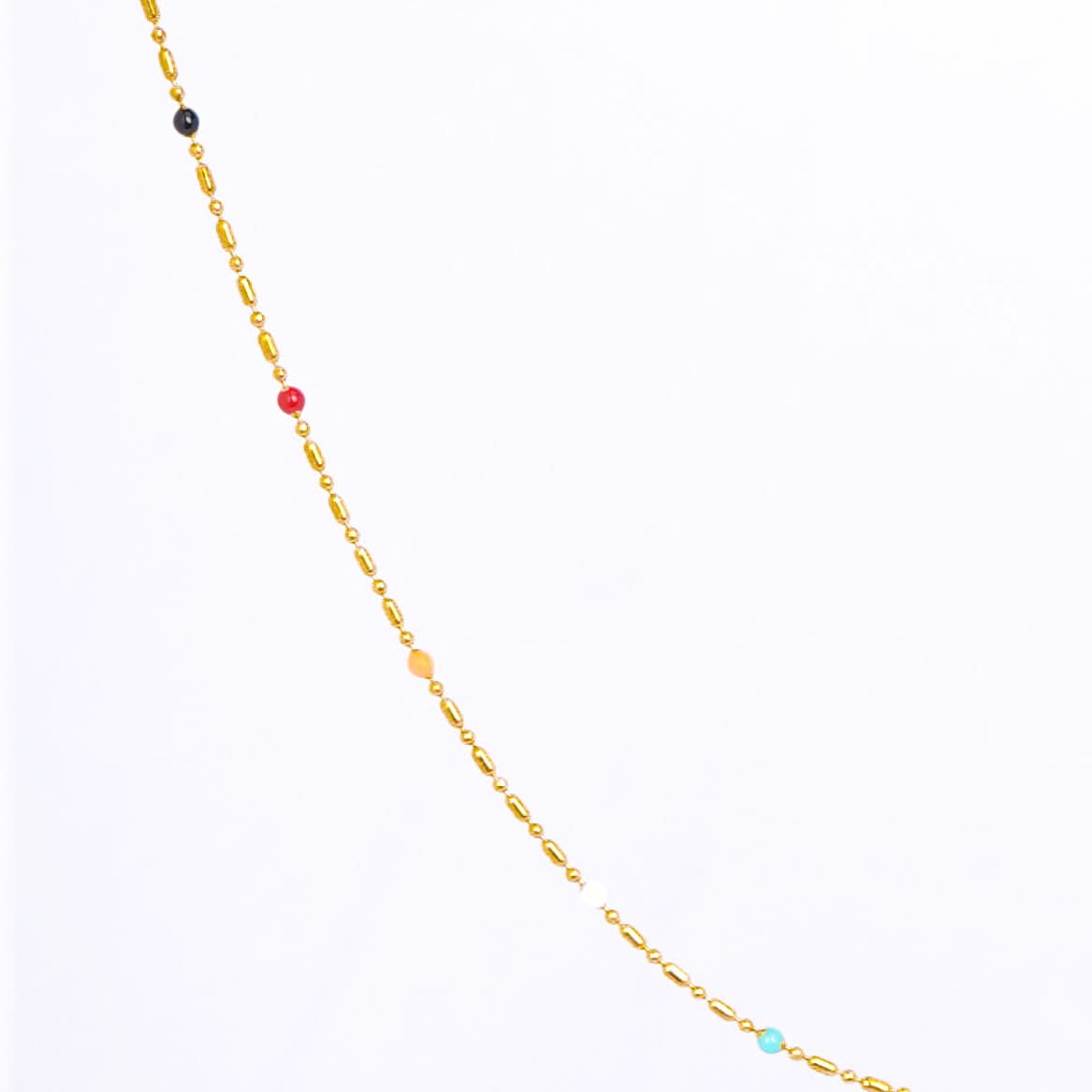 Lunaria Double Ring Chain