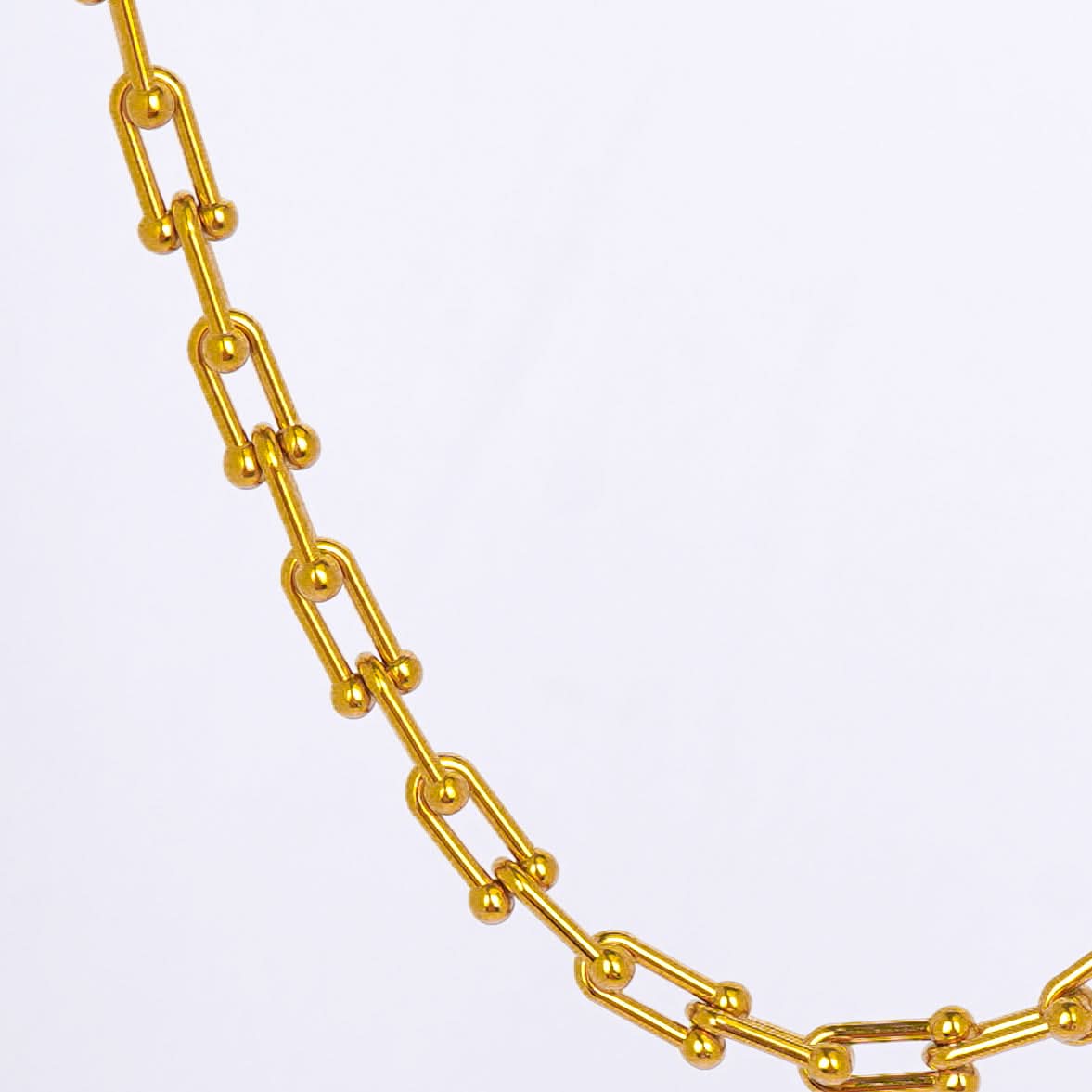 Luxury Paperclip Gold Chain