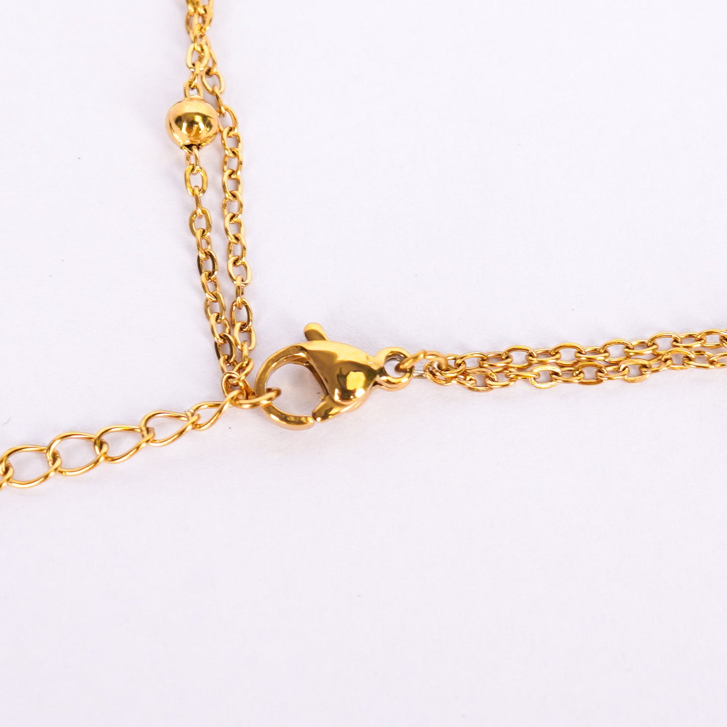 Lotus Charm Gold Anklet
