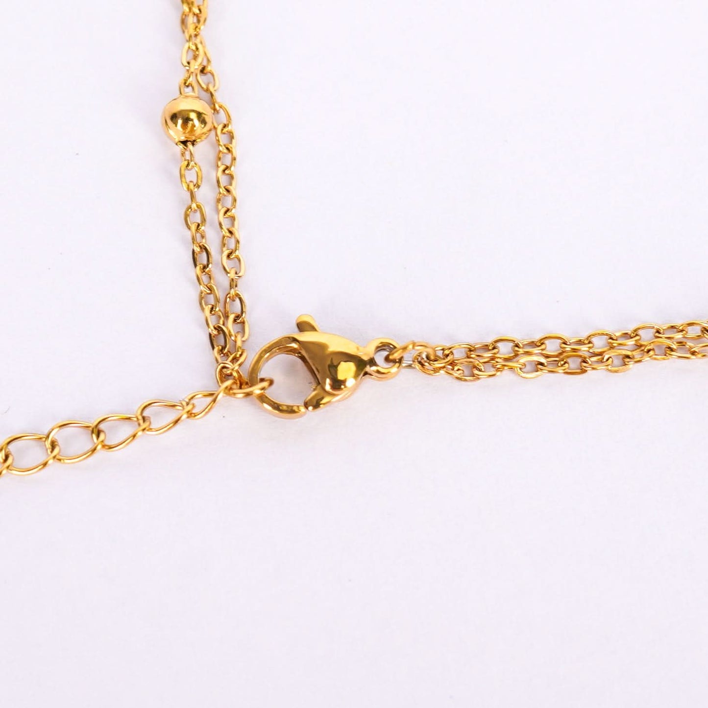 Lotus Charm Gold Anklet