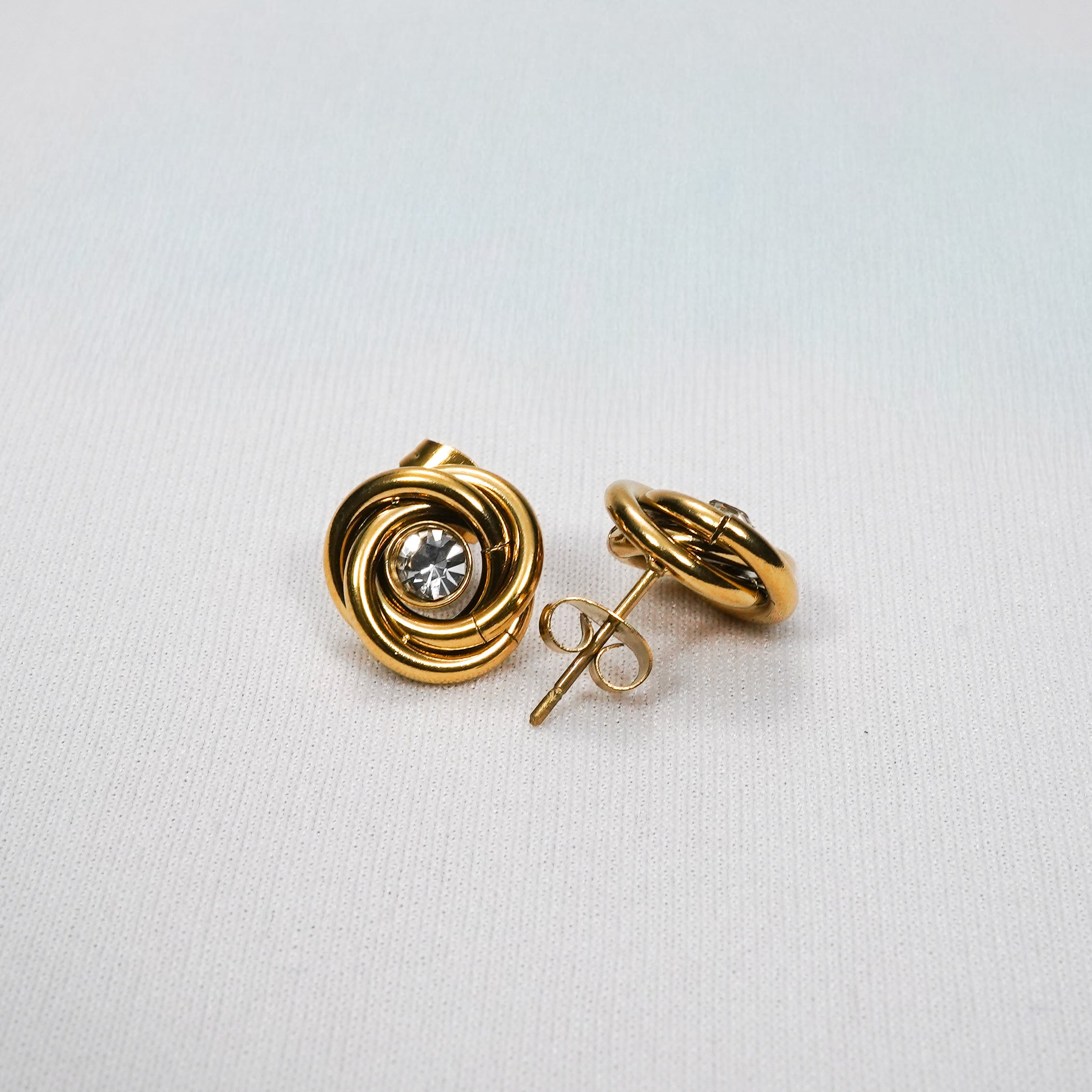 Edge Modern Hoop Earrings