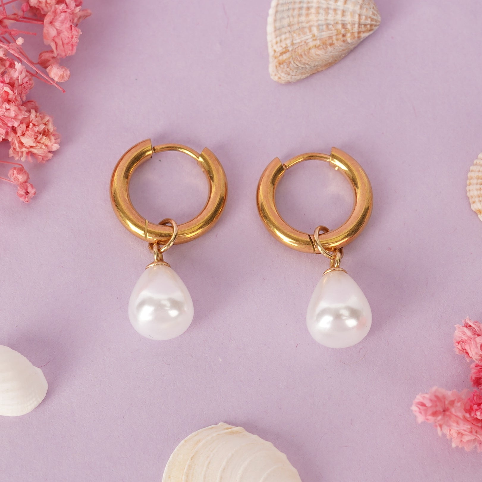 Elegant Pearl Earrings
