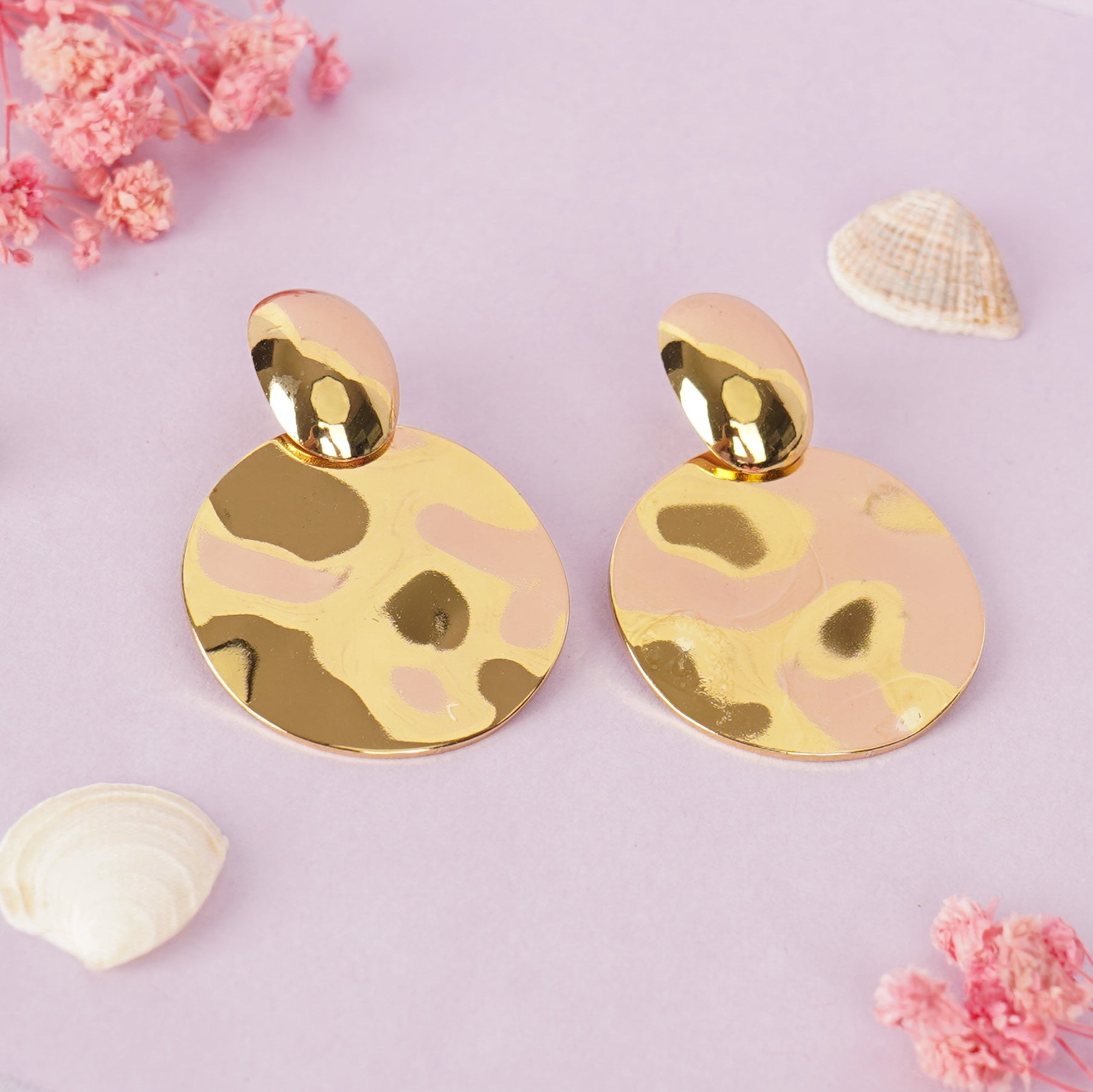 Disc Earrings