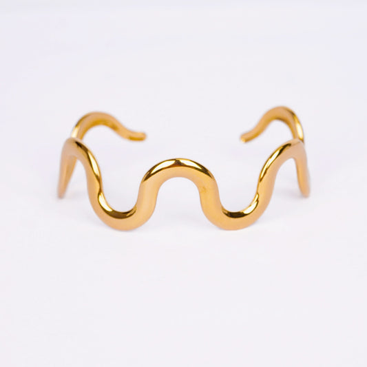 Elixa Waveform Open Bangle