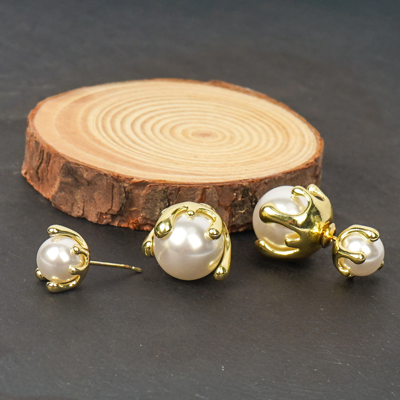Amore Elegant Stud Earrings