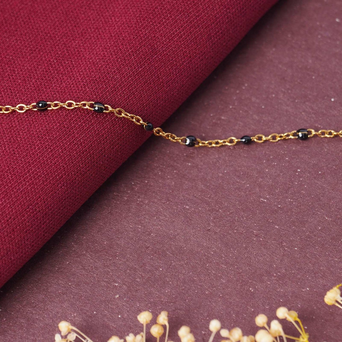 Minimal Drop Pendant Mangalsutra