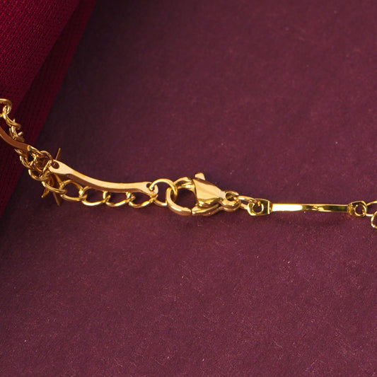 Star & Pearl Charm Choker