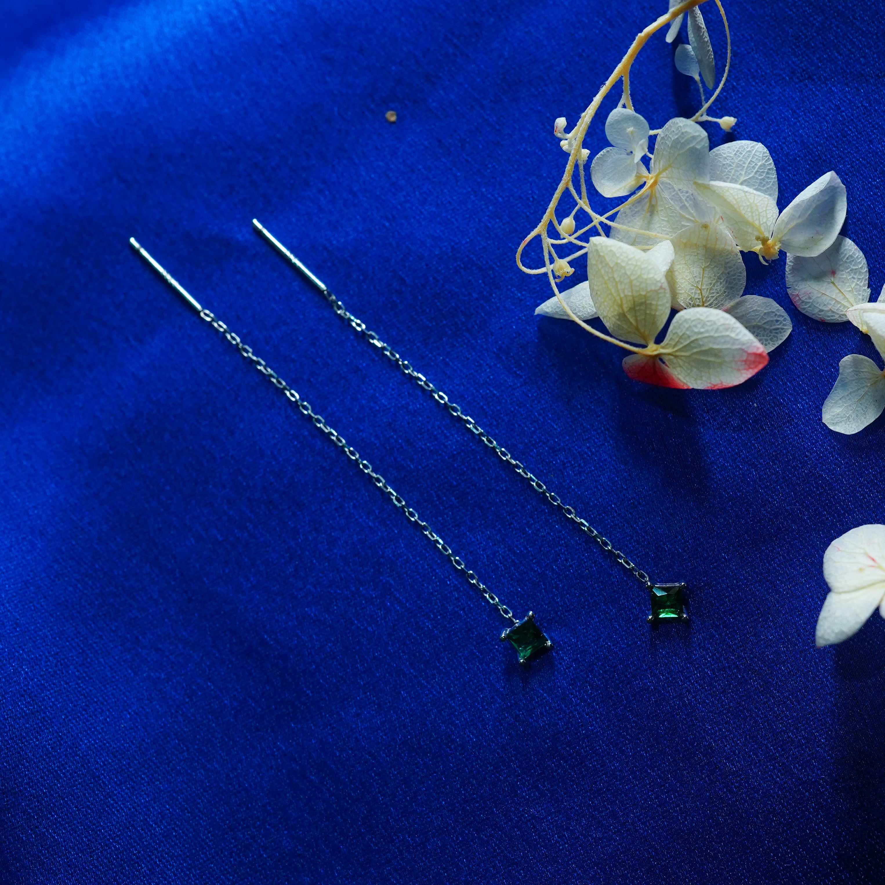 Flora Statement Drop Earrings
