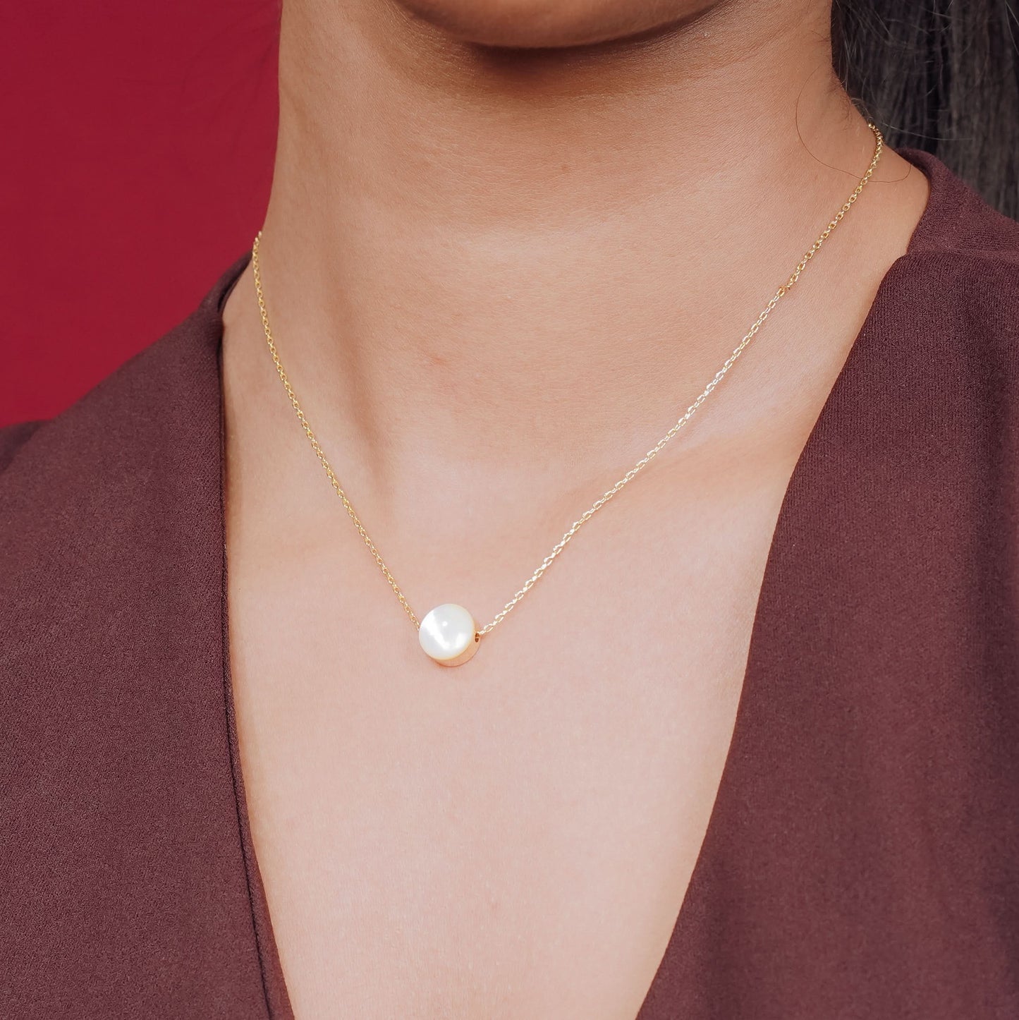 Luna Shell Pendant Necklace