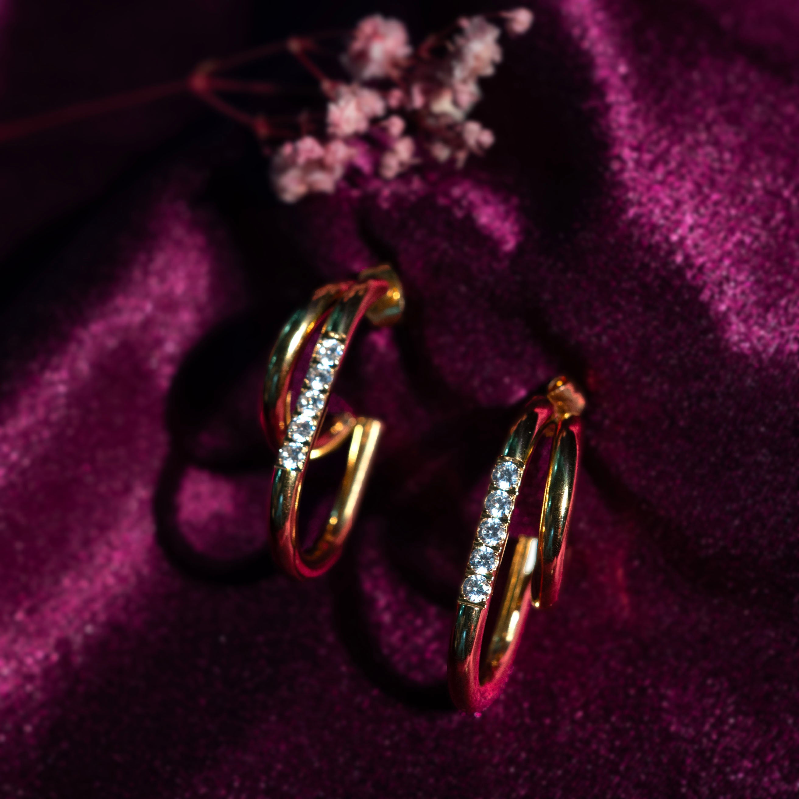 Luxe Elegant Stud Earrings