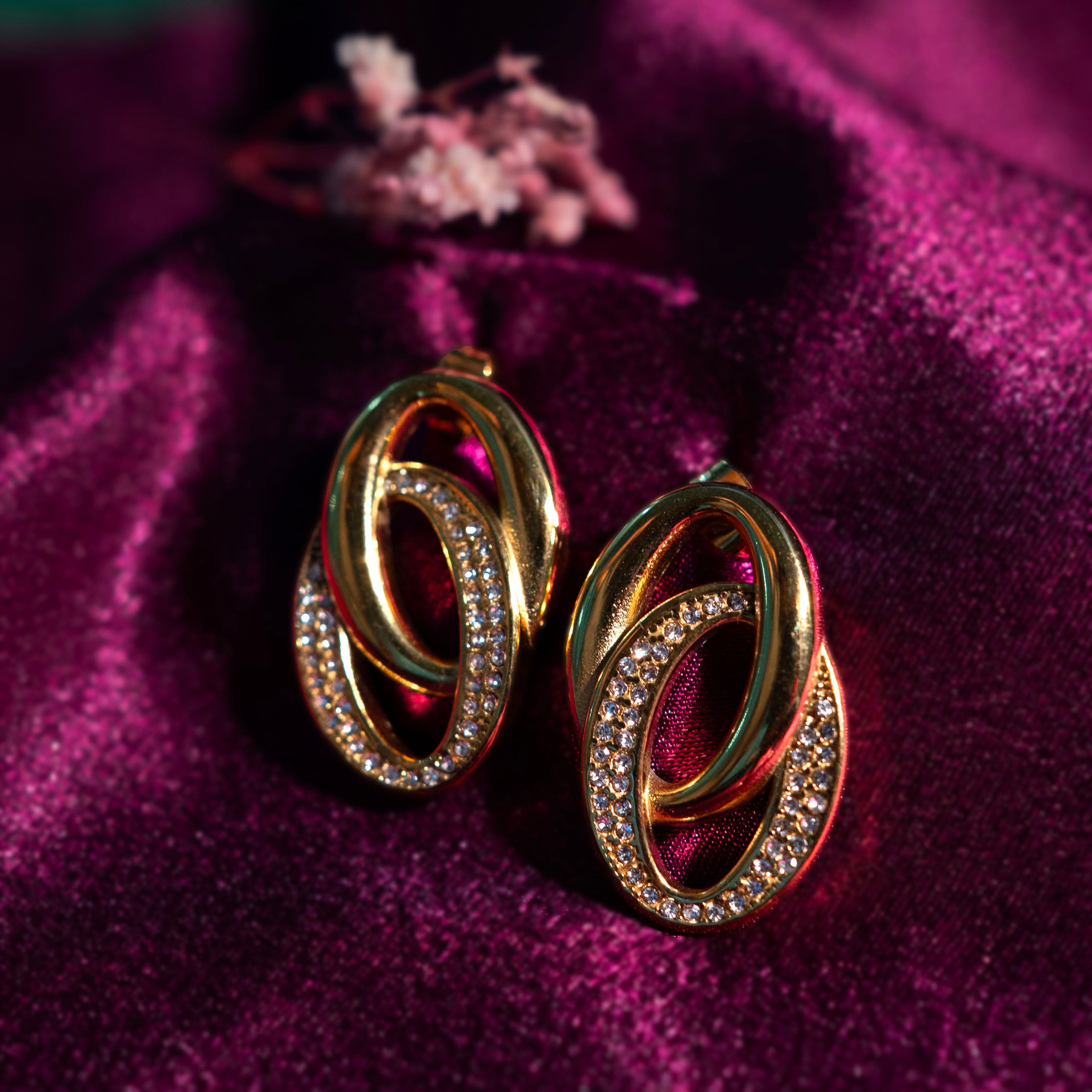 Flora Elegant Stud Earrings