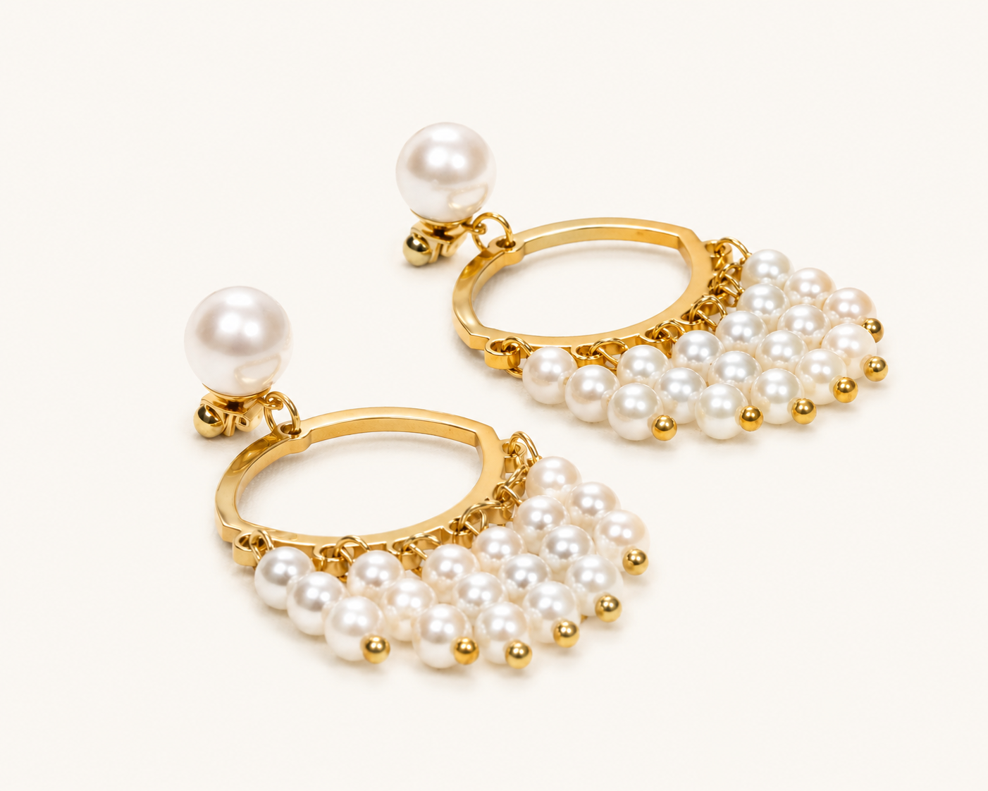 Luxe Modern Hoop Earrings