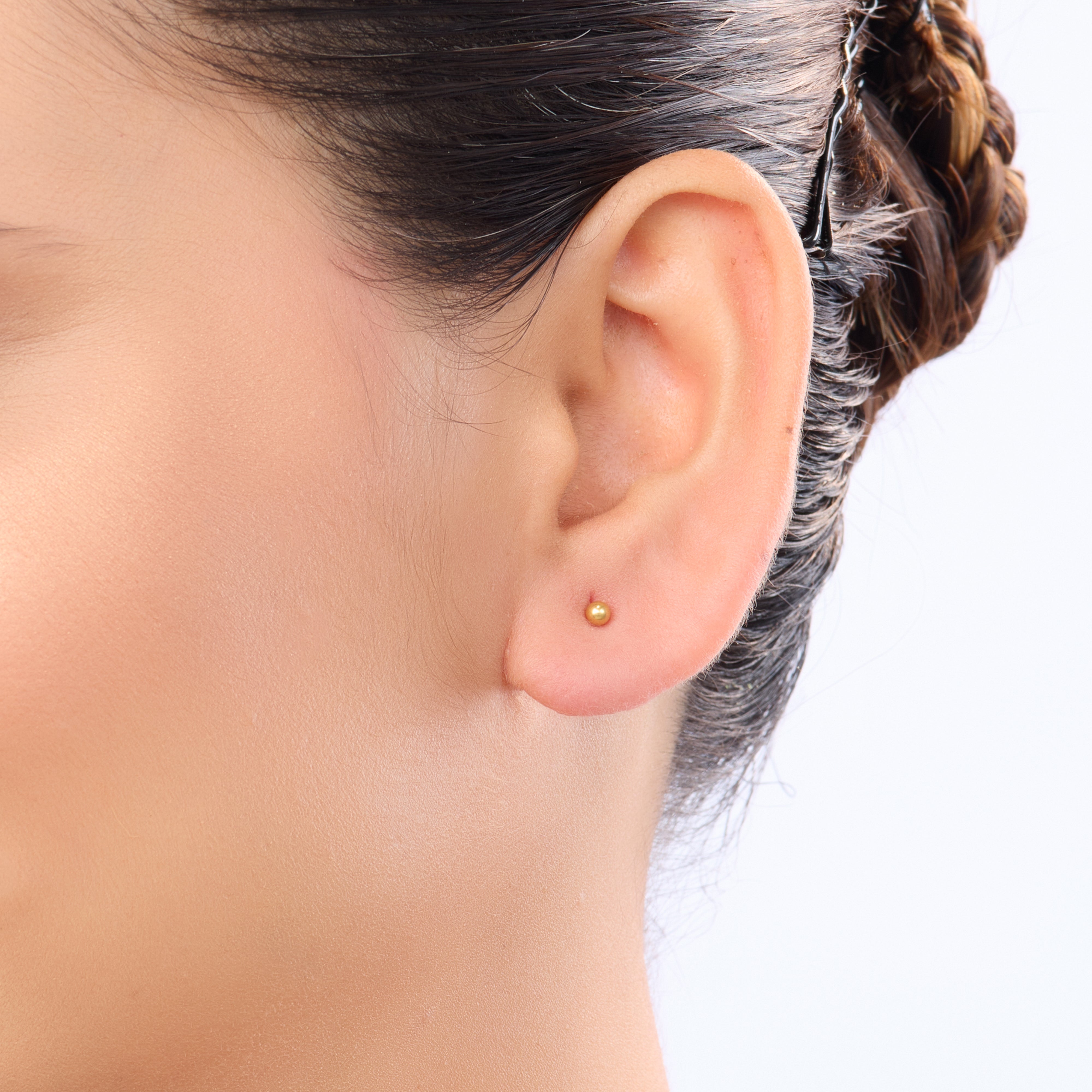 Edge Modern Hoop Earrings