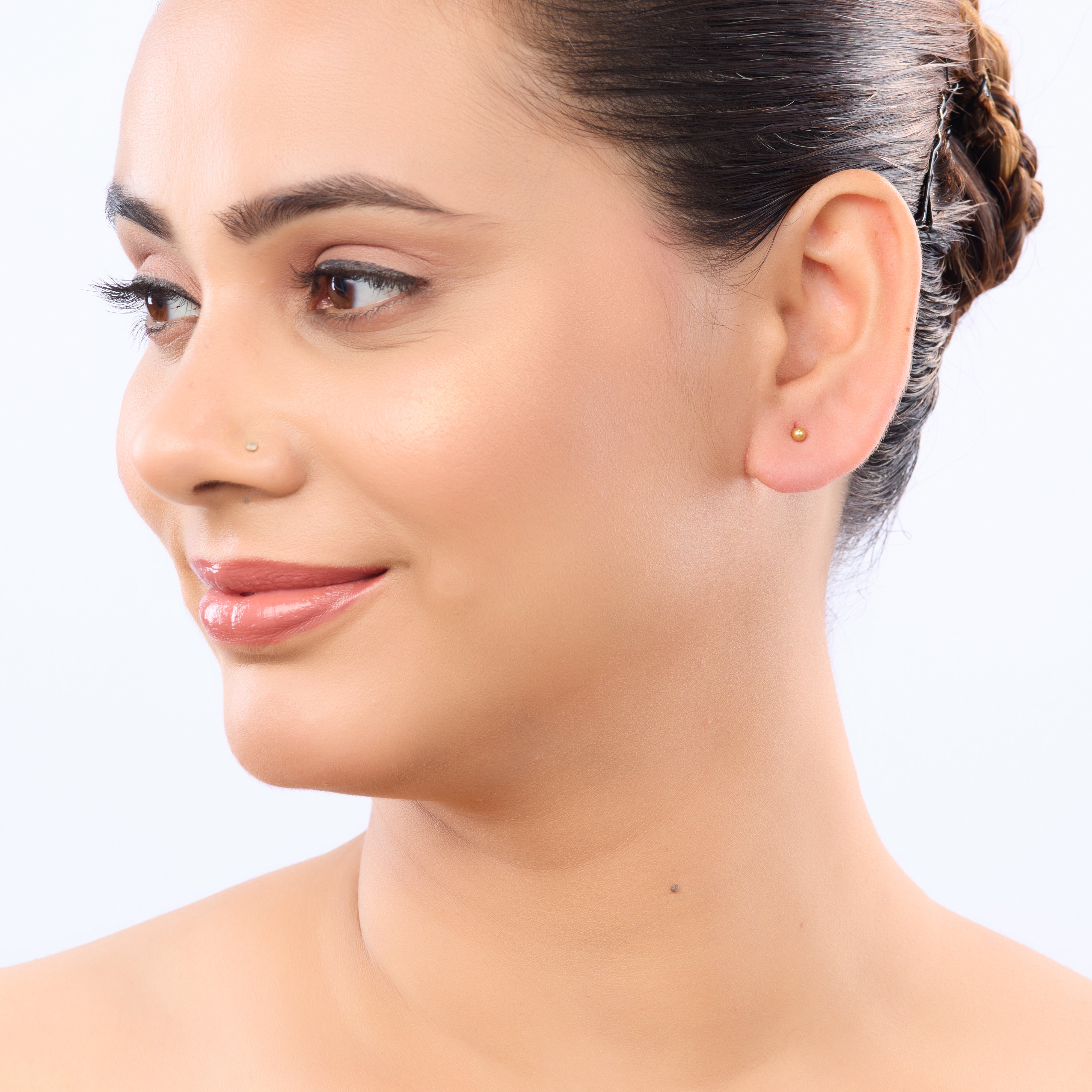 Edge Modern Hoop Earrings