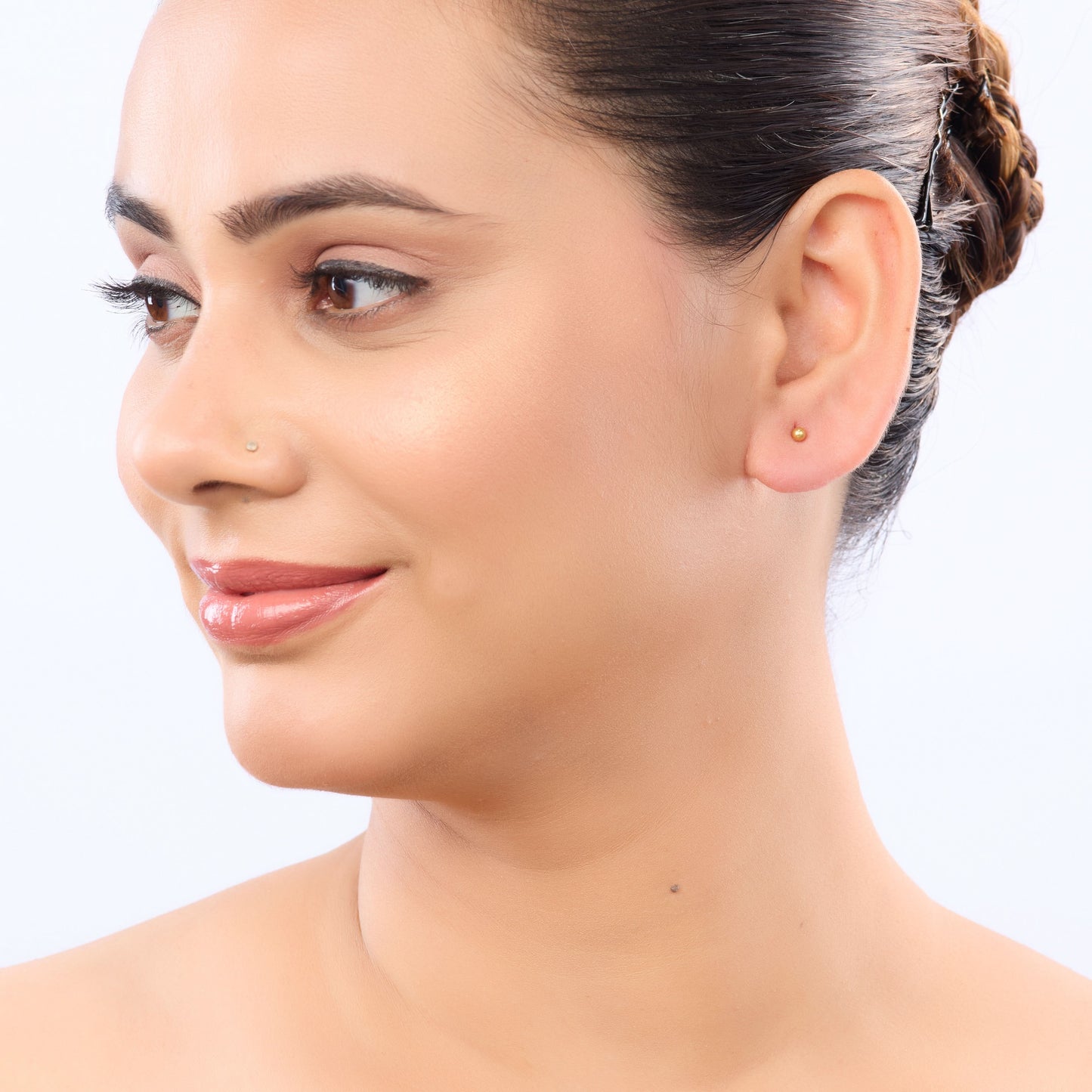 Edge Modern Hoop Earrings