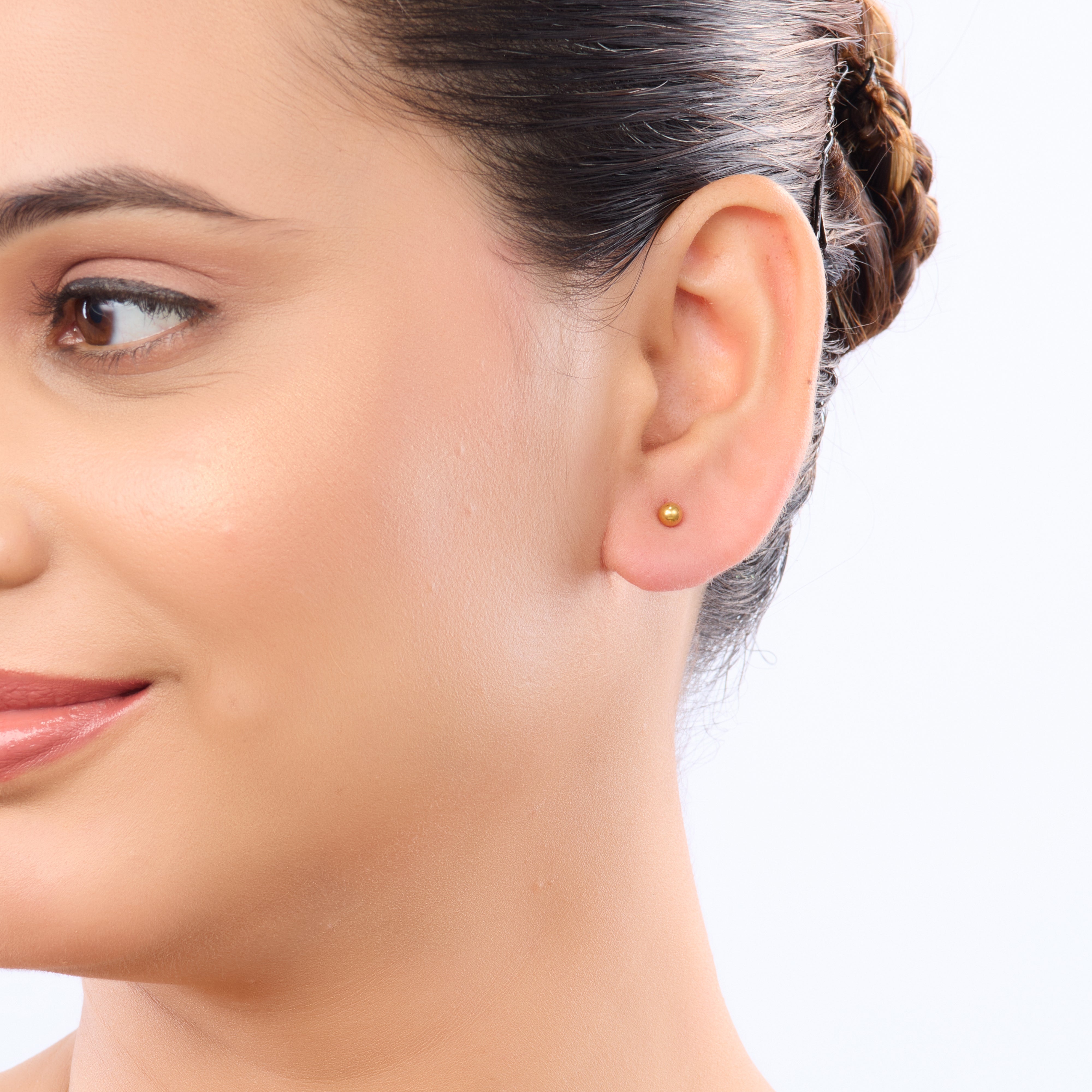 Edge Modern Hoop Earrings