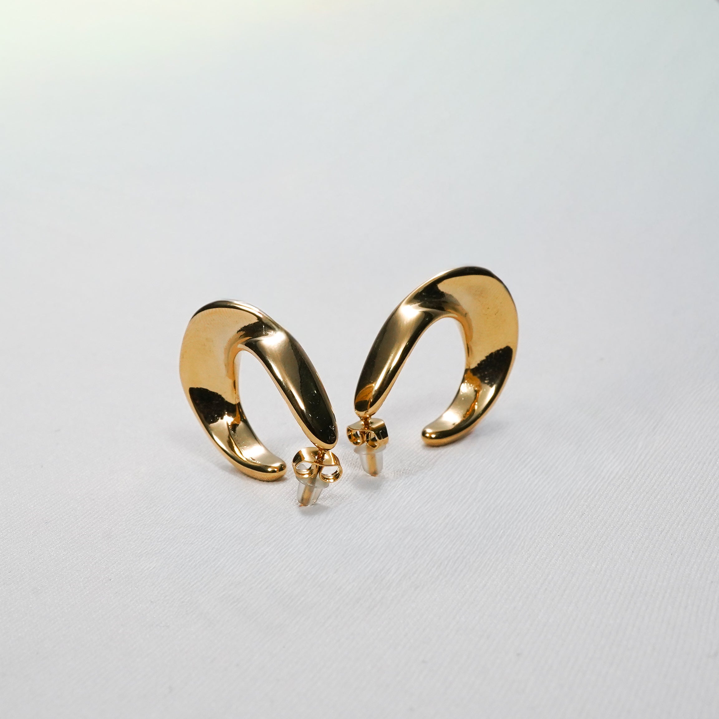 Edge Statement Drop Earrings
