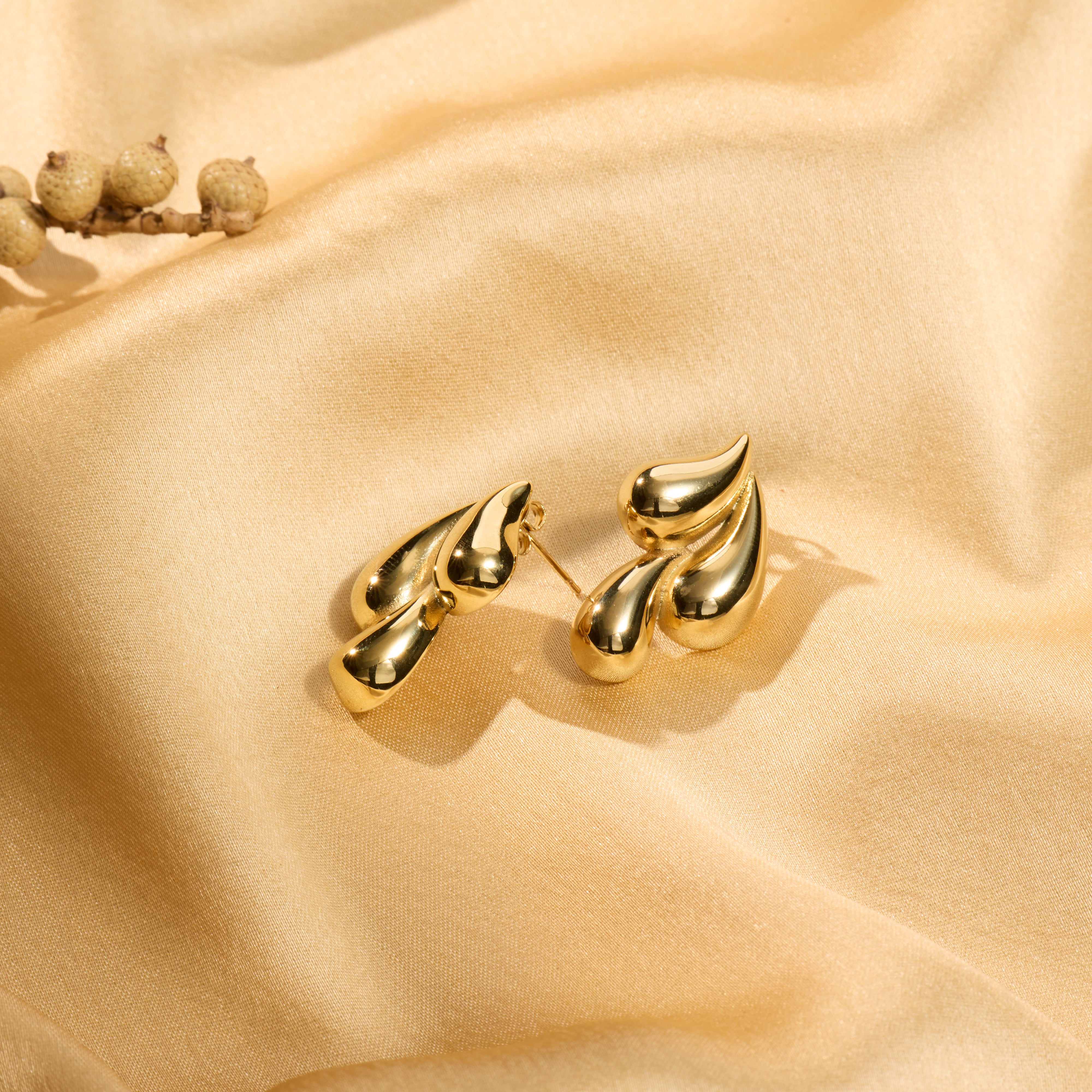 Celeste Statement Drop Earrings