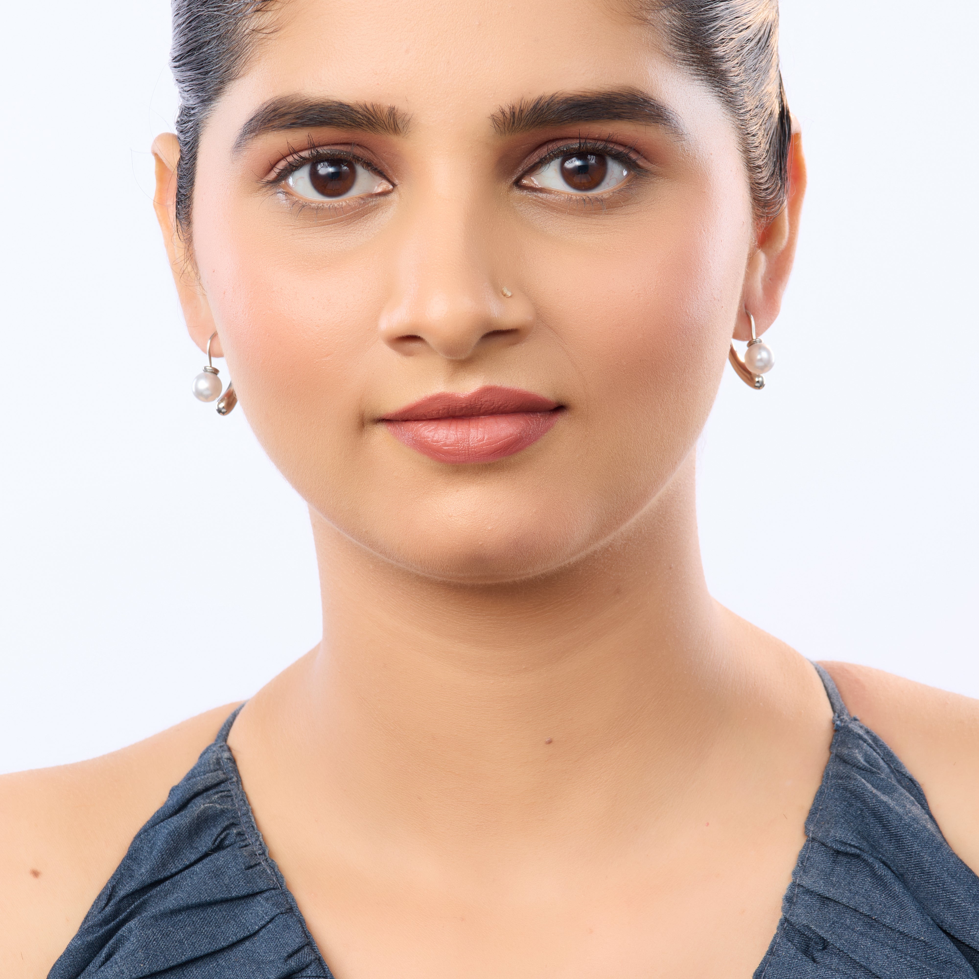 Edge Statement Drop Earrings