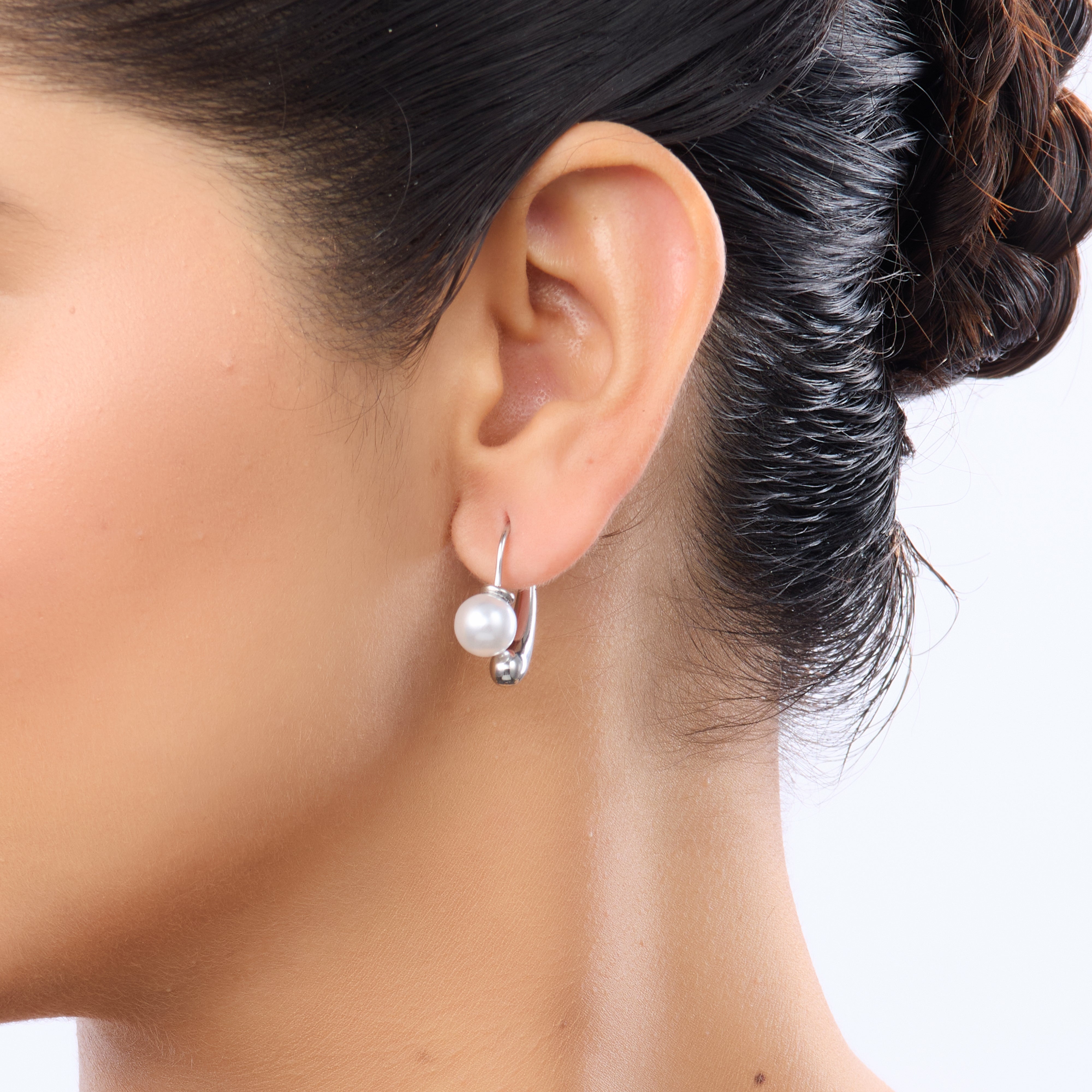Edge Statement Drop Earrings
