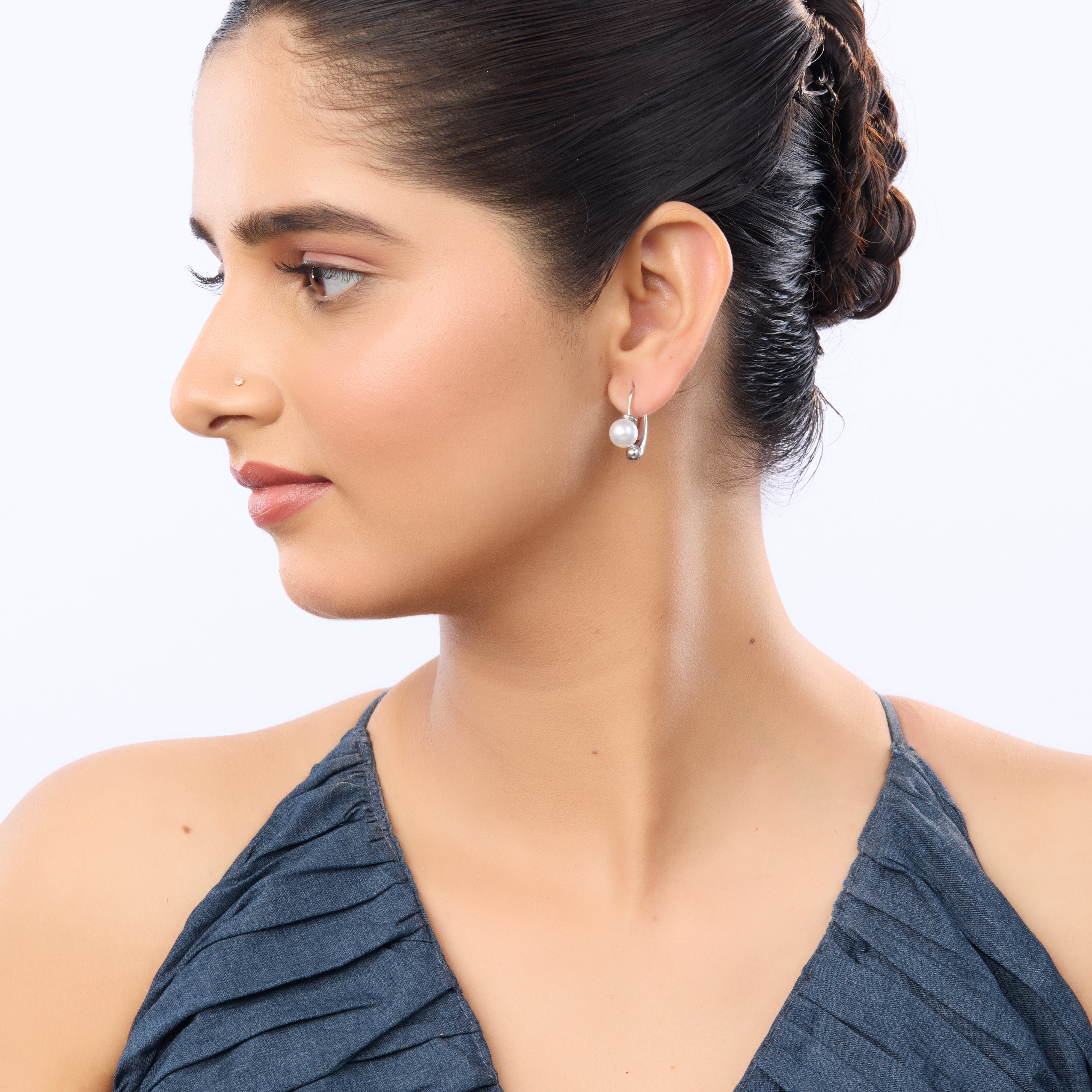 Edge Statement Drop Earrings