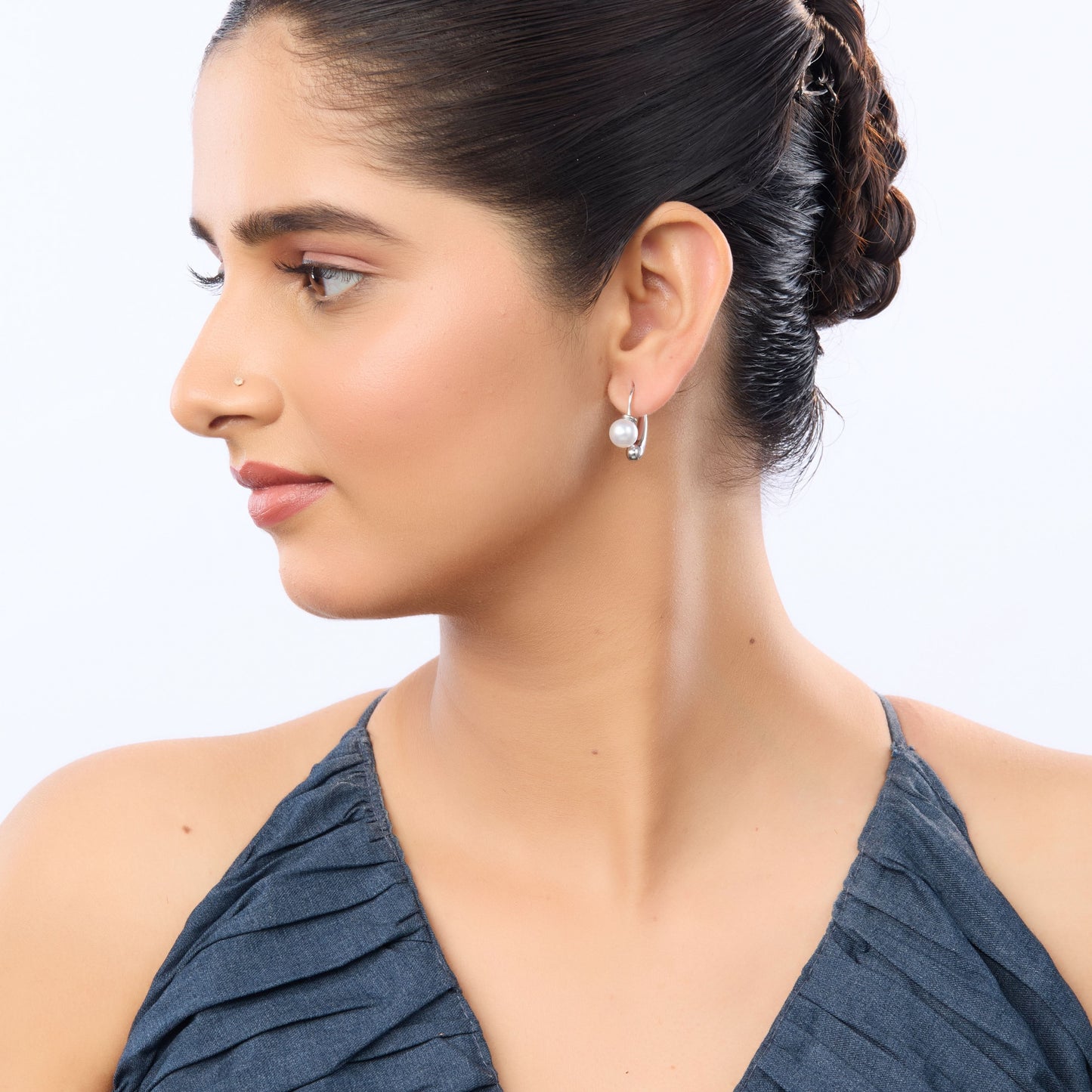 Edge Statement Drop Earrings