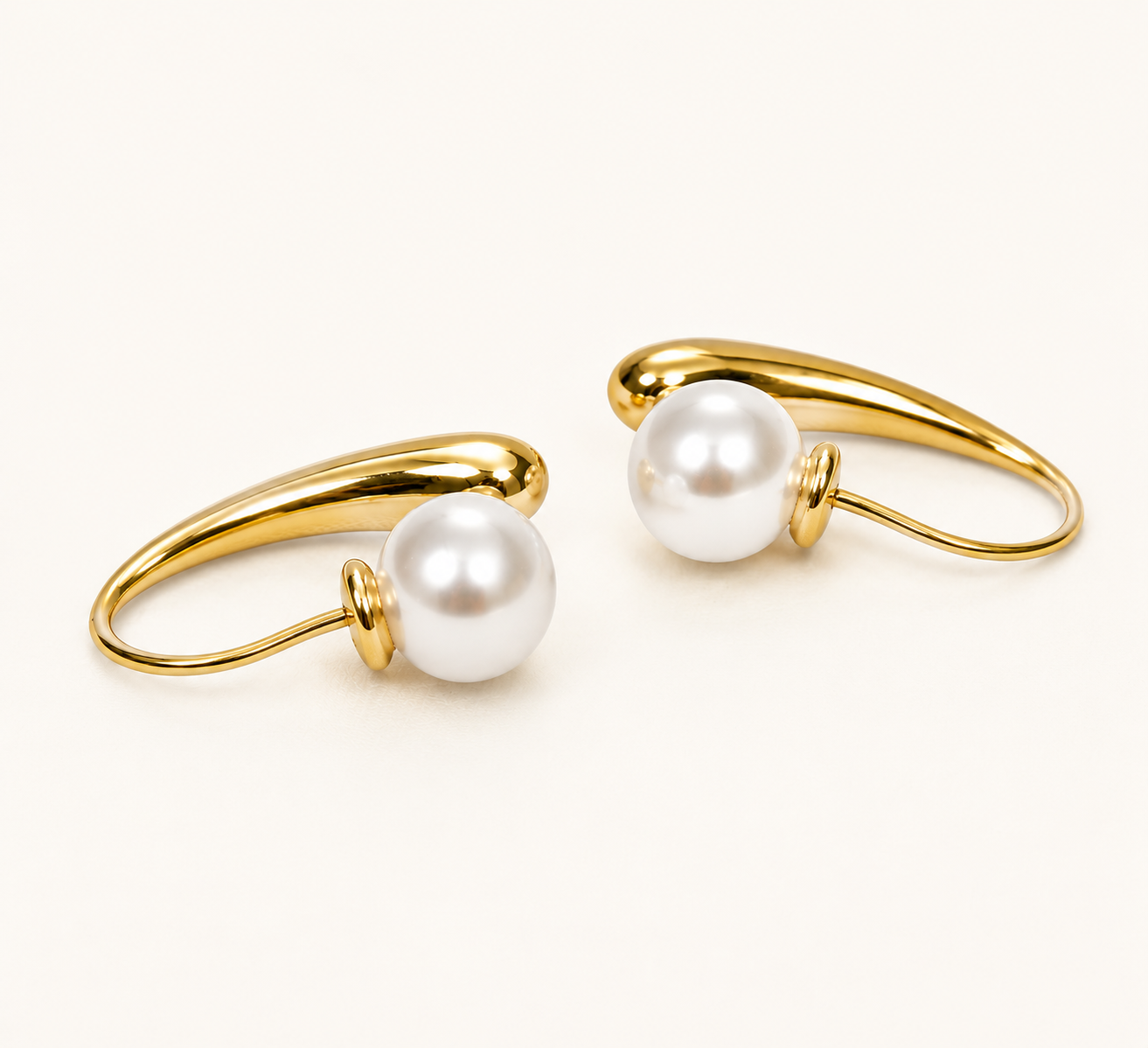 Edge Statement Drop Earrings
