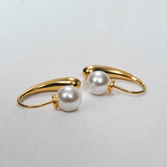 Edge Statement Drop Earrings