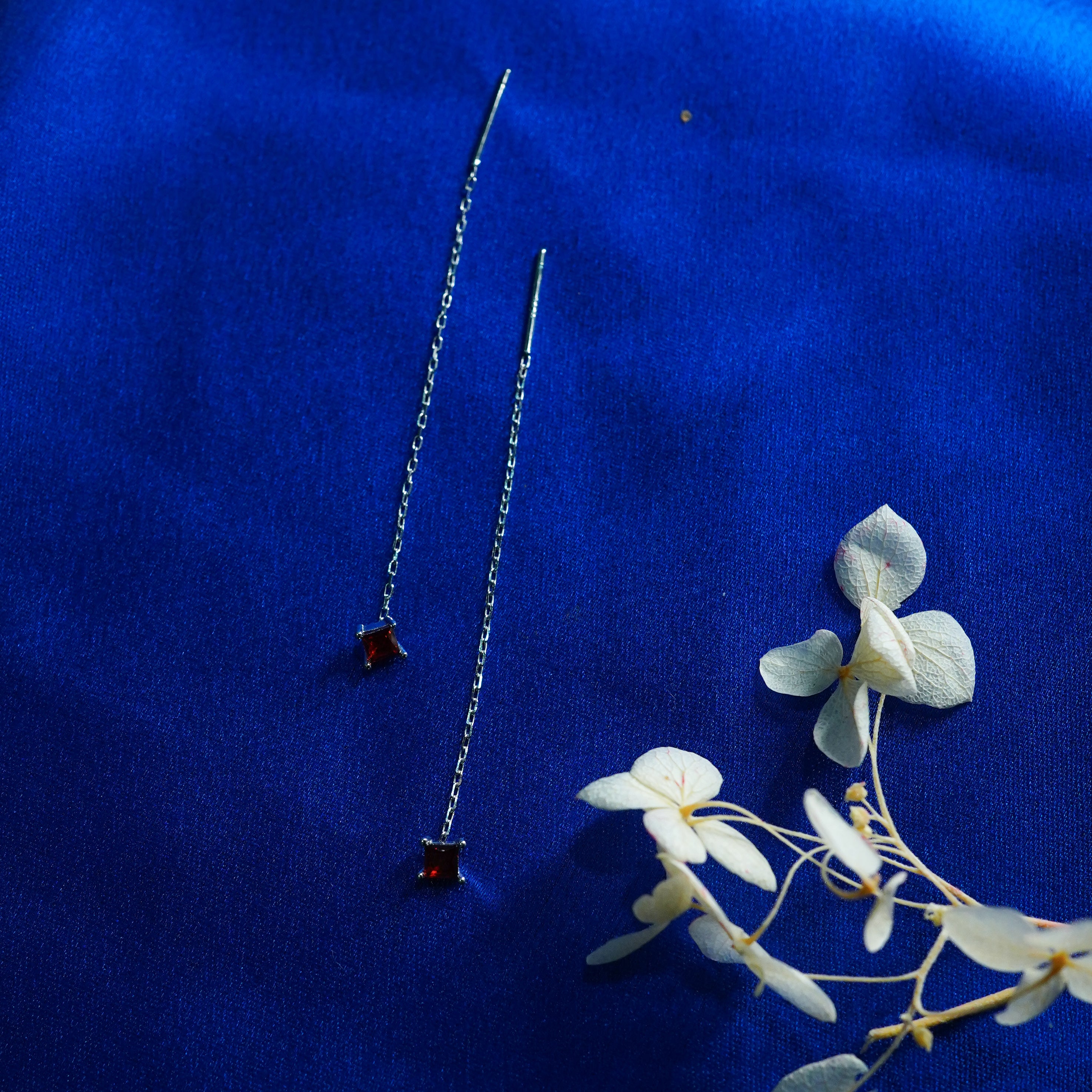 Flora Statement Drop Earrings
