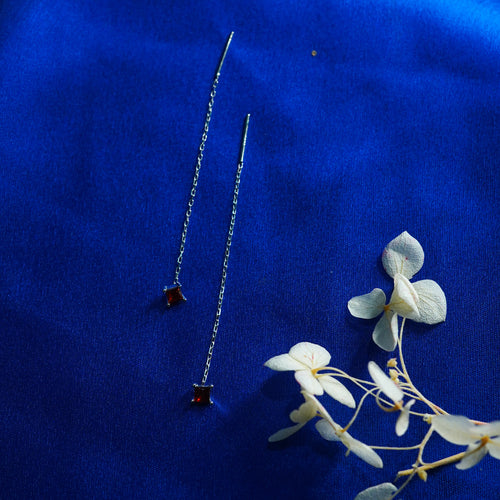 Flora Statement Drop Earrings