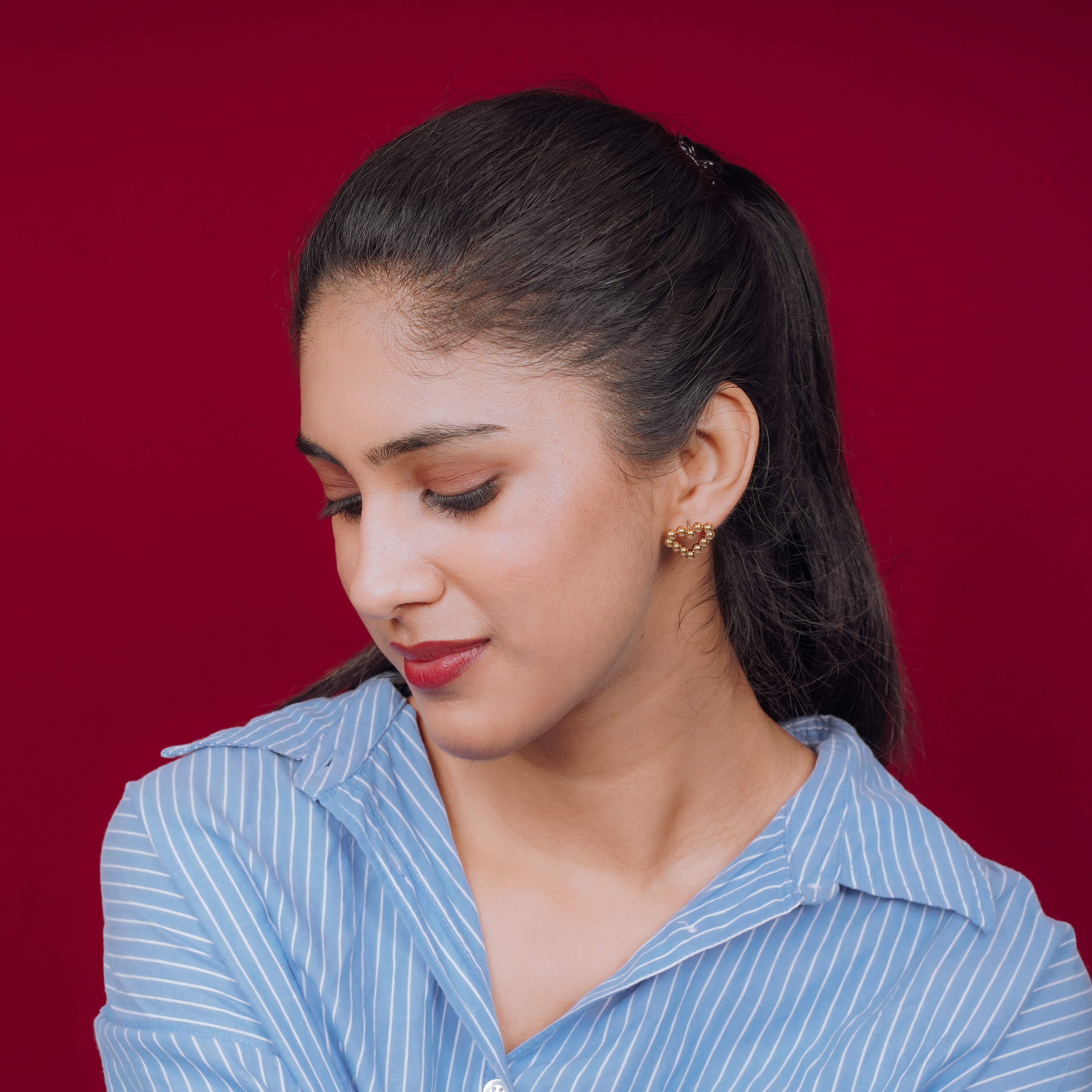 Luxe Statement Drop Earrings