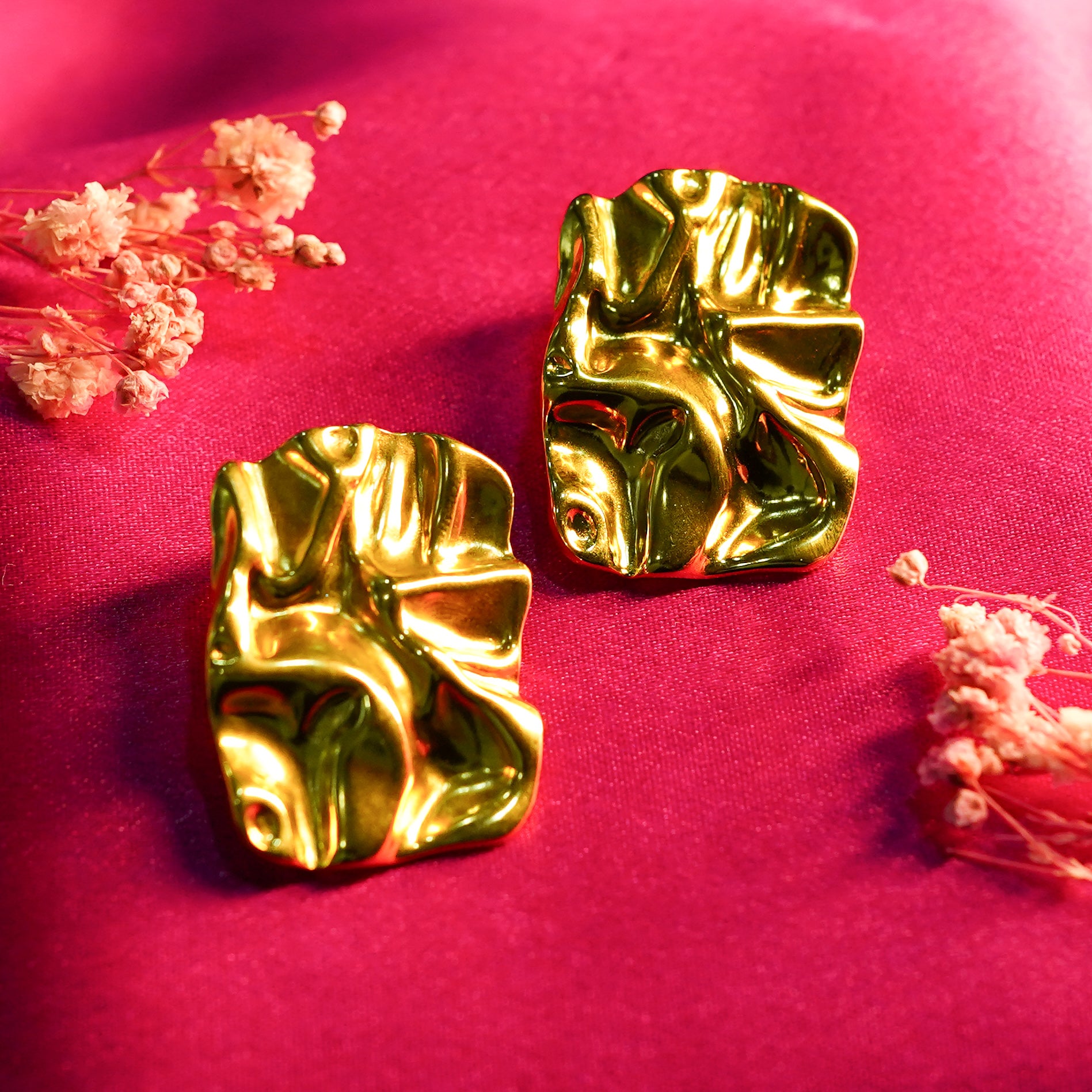 Luxe Statement Drop Earrings