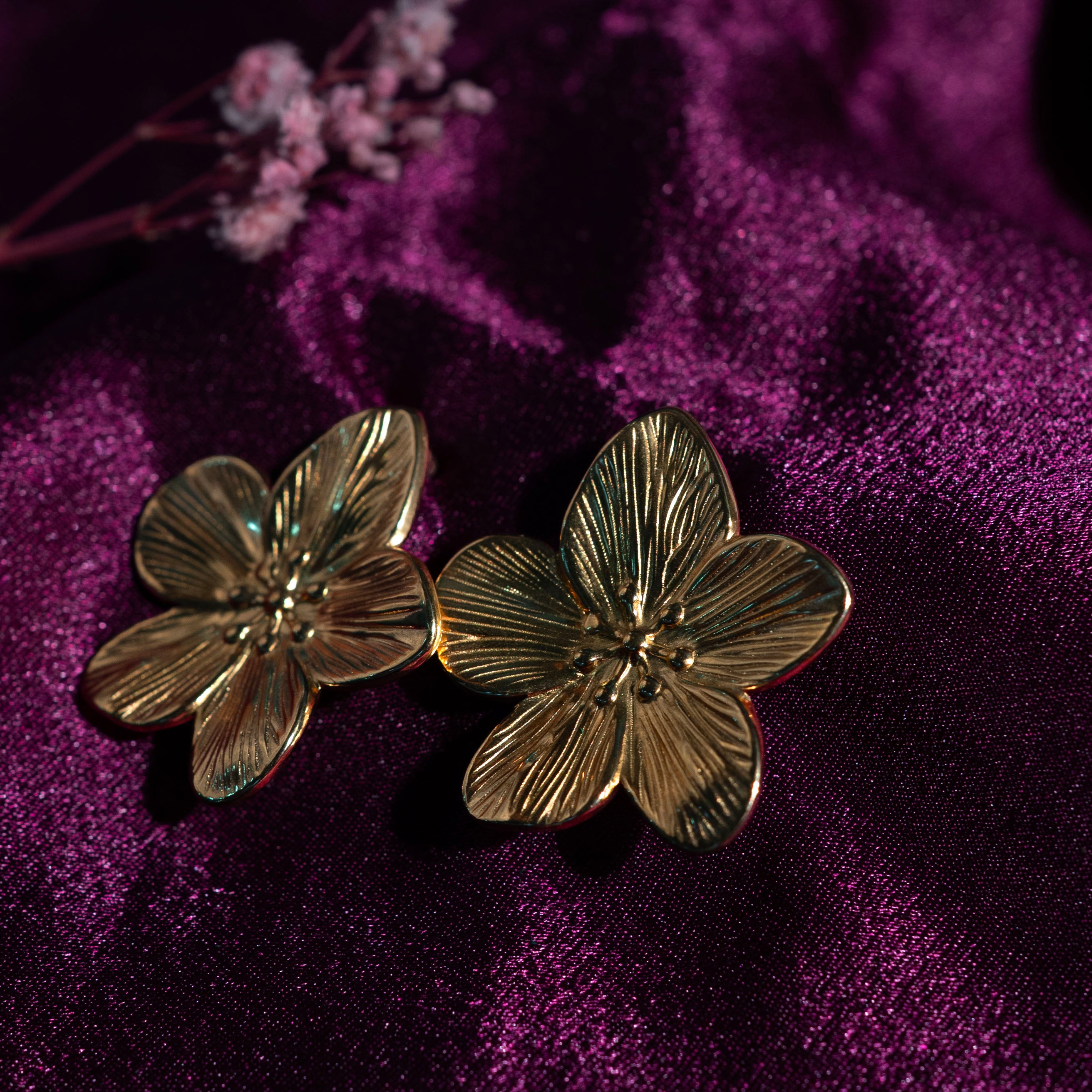 Celeste Statement Drop Earrings