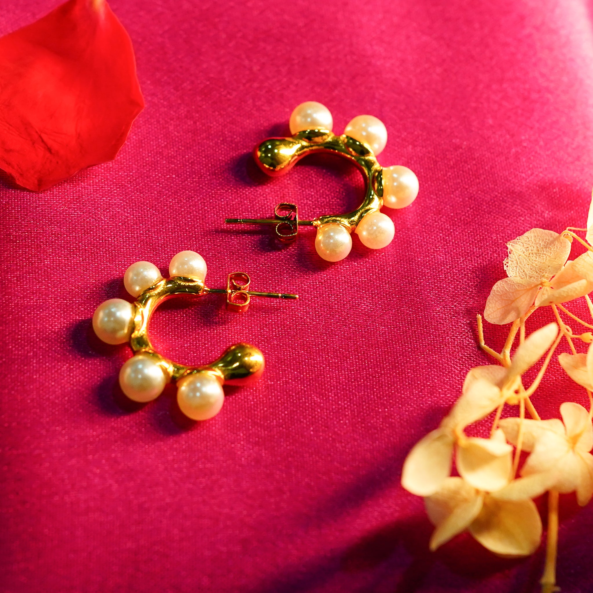 Amore Statement Drop Earrings
