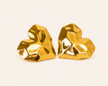 Royal Gold Texture Earrings
