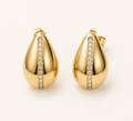 Edge Elegant Stud Earrings