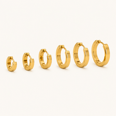 Minimal Hoop Earrings Pack