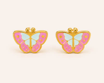 Candy Butterfly Studs