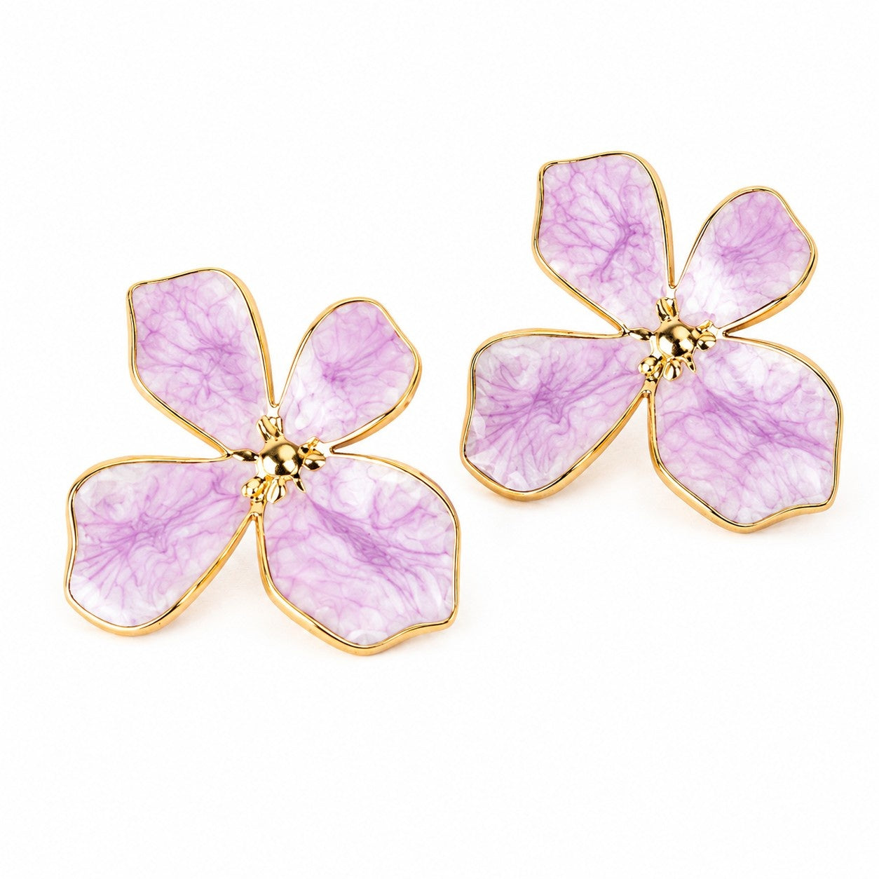 Gllora Lavender Blossom Jewellery Set