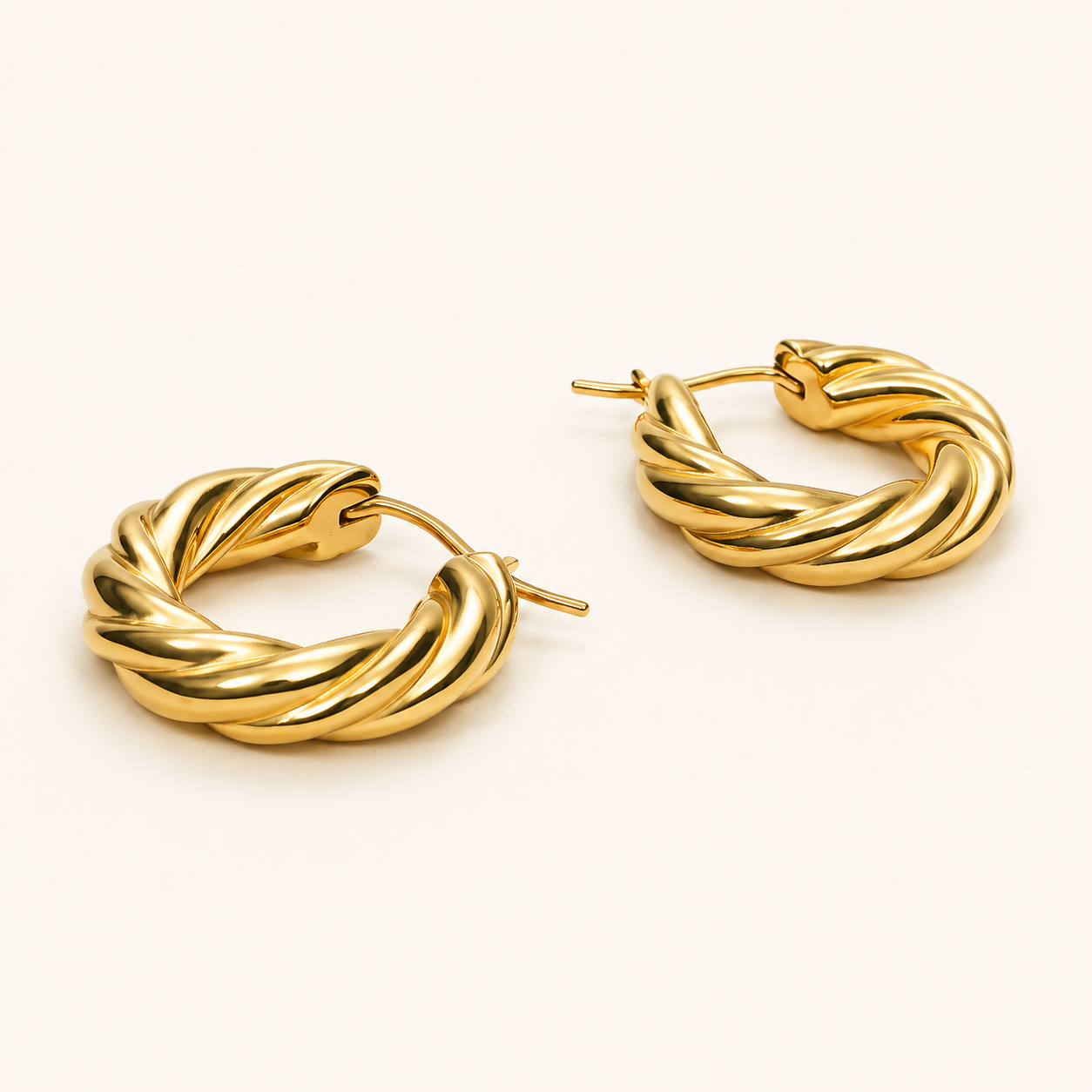 Intertwined Knot Stud Earrings